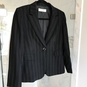 Tahari ASL Beautiful Pin-Striped Blazer